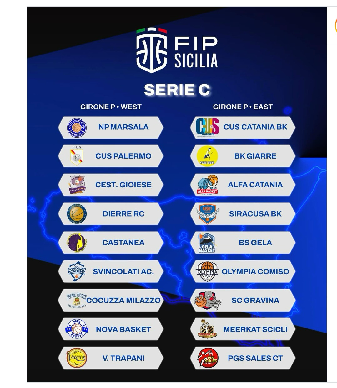 Basket Siracusa